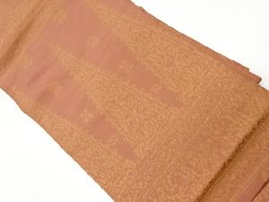 リサイクル　抽象模様織出し名古屋帯